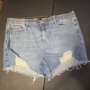 Torrid Women's Blue Denim Shorts